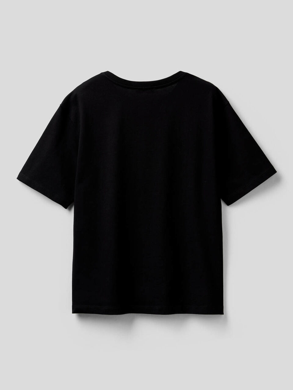 T-shirt with slogan in 100% organic cotton image number 2