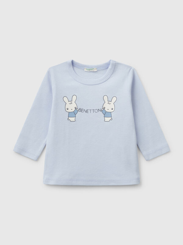 Long sleeve cotton t-shirt New Born (0-18 months)
