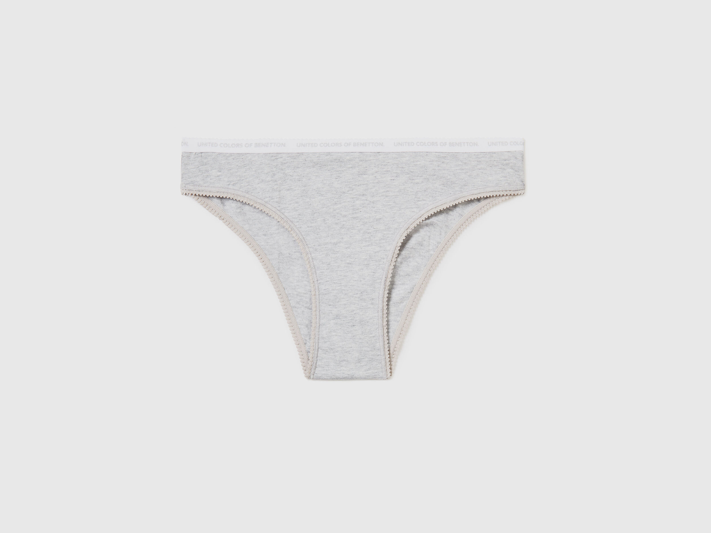 Underwear in organic cotton Light Gray Benetton