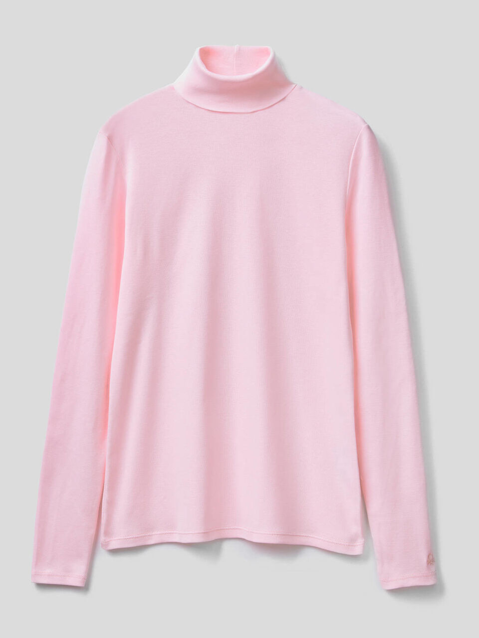 Long sleeve t-shirt with high neck image number 1