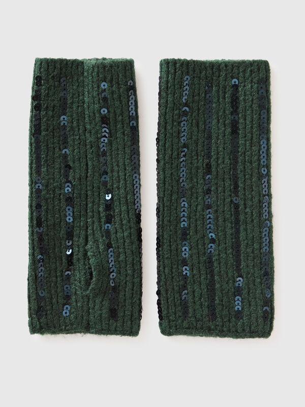 Sequined arm warmers Junior Girl