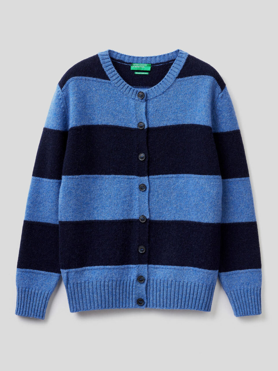 Cardigan in pure Shetland wool image number 1