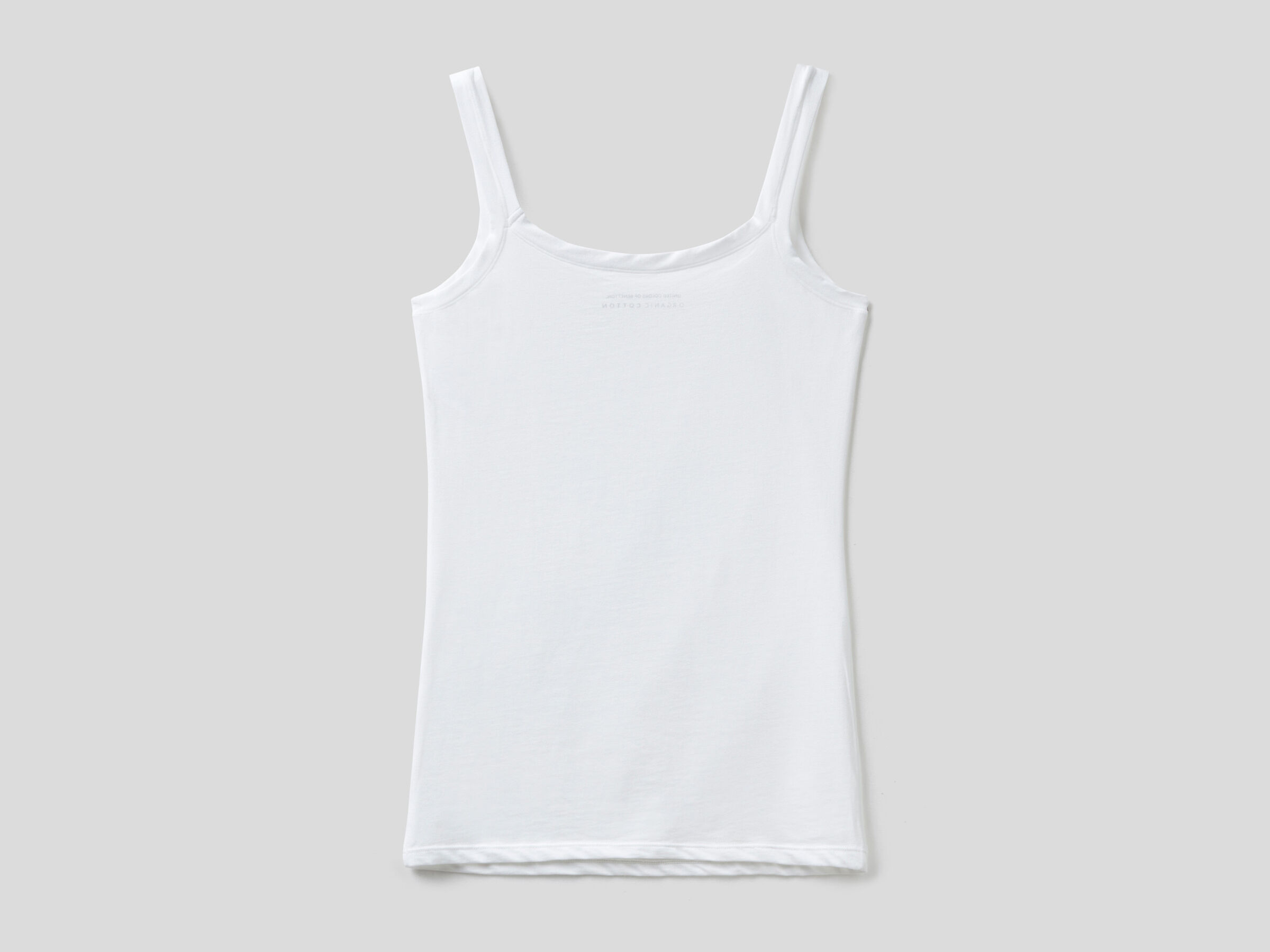 Tank top in super stretch organic cotton image number 4