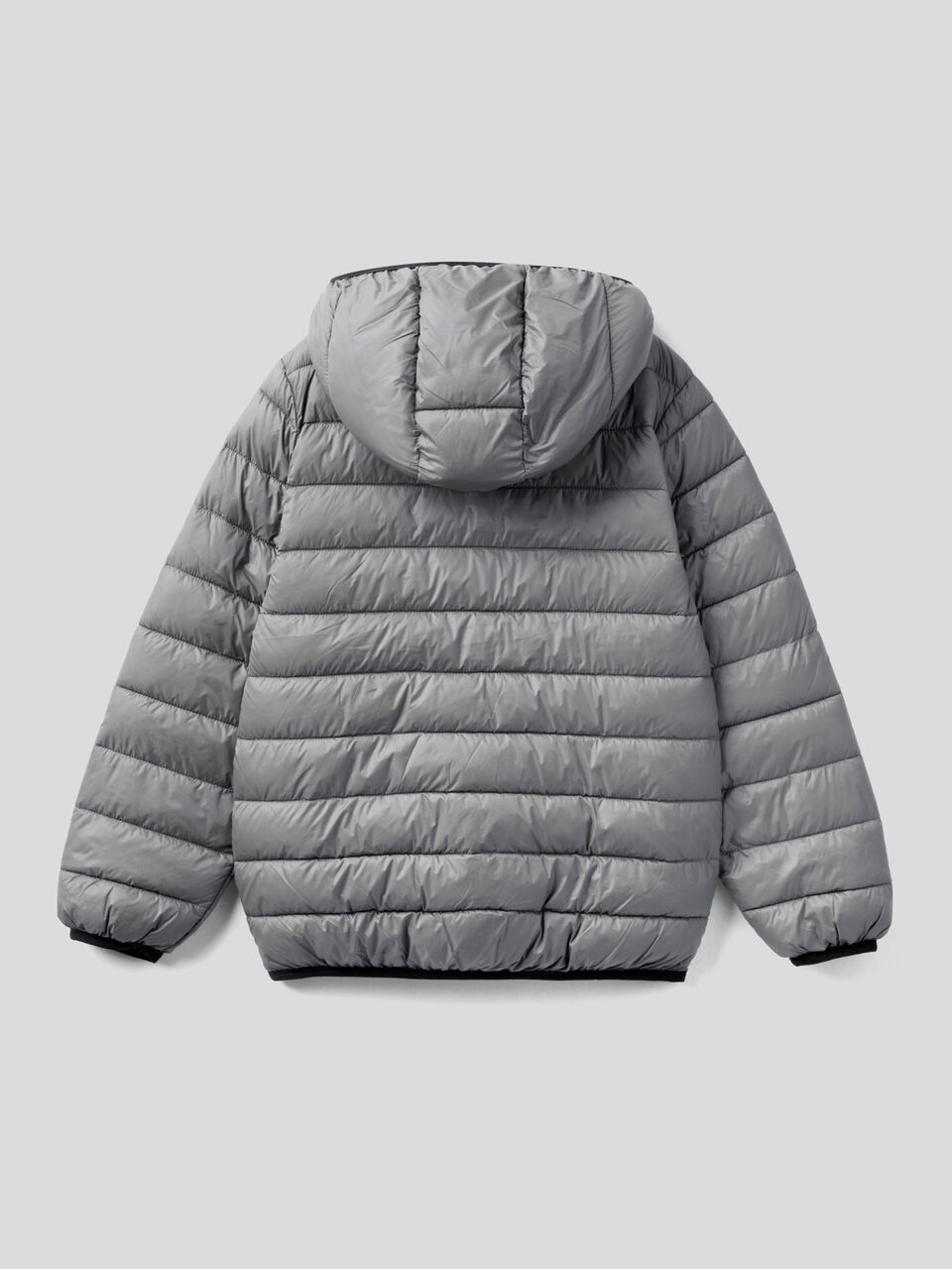 Puffer jacket with hood image number 2