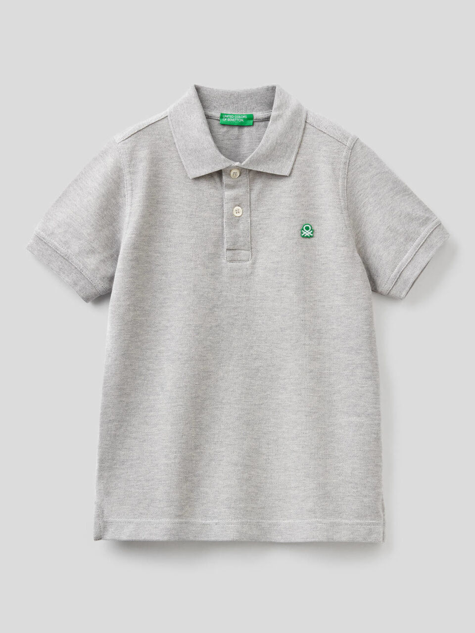 Polo in pure cotton pique image number null