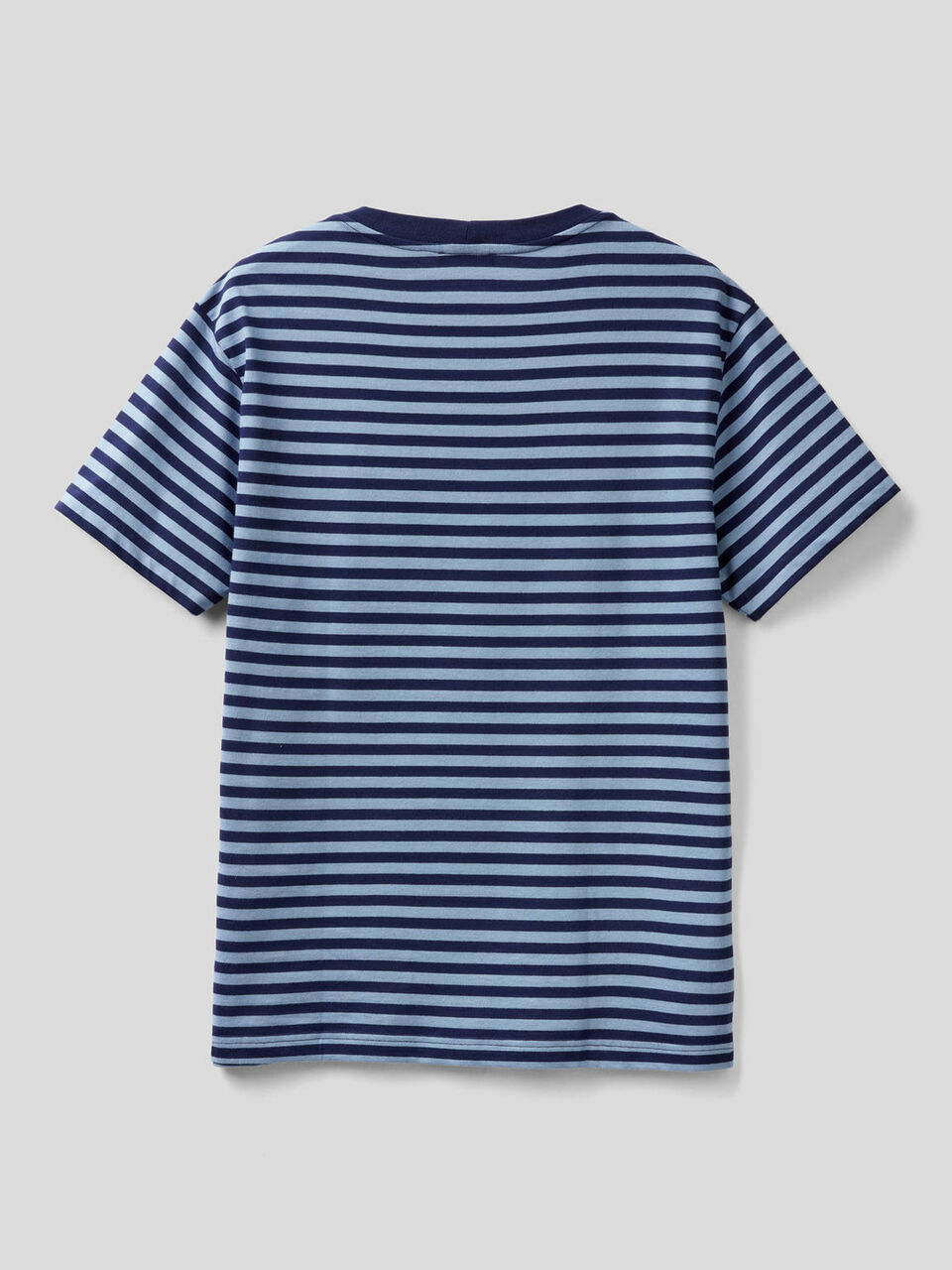 Striped t-shirt in 100% organic cotton image number 2