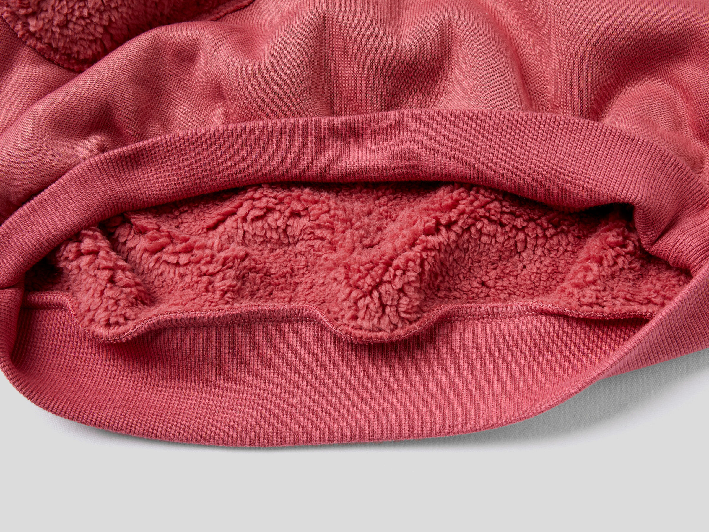 Maxi hoodie with fur image number 3