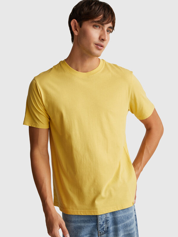 Long fiber cotton t-shirt Men