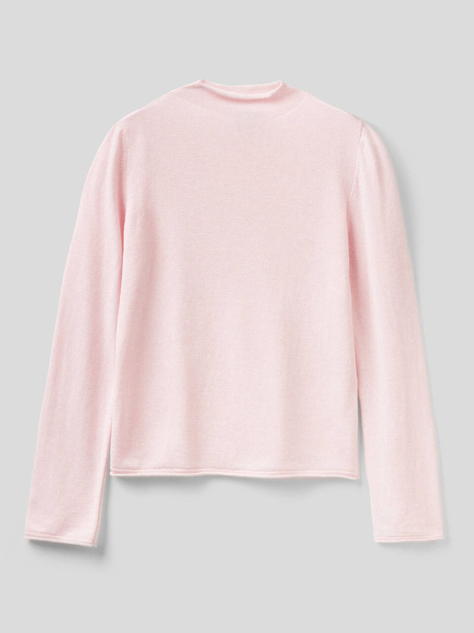 Solid colored turtleneck sweater image number 1