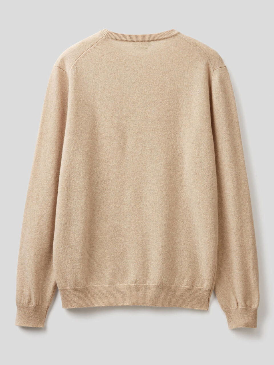 Crew neck sweater in pure Merino wool image number 2