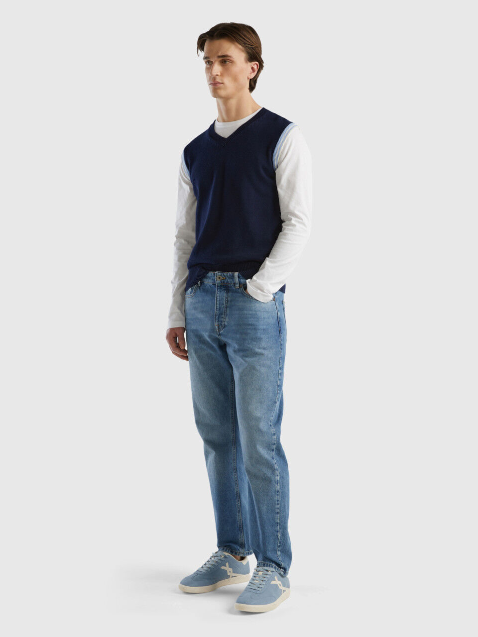 Cotton vest mens new arrivals
