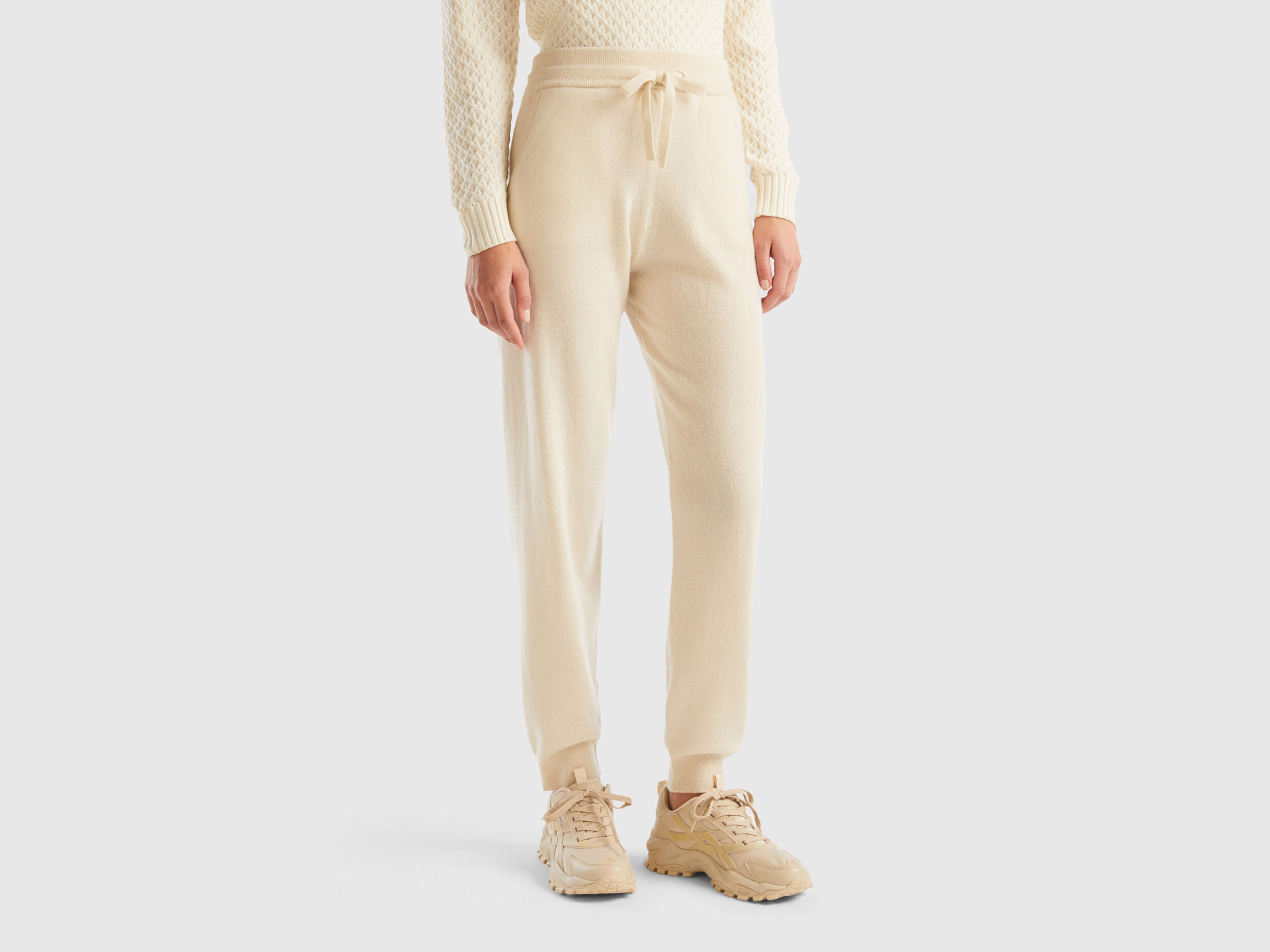 Cashmere joggers cheap