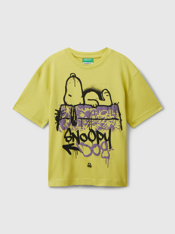 ©Peanuts graffiti print t-shirt  Junior Boy