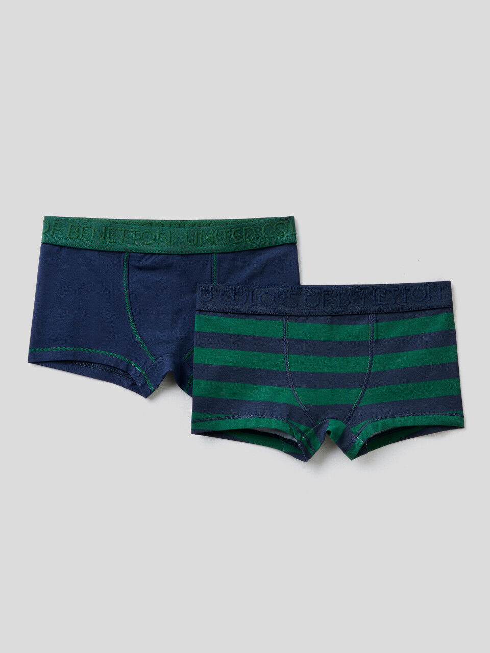 Two pairs of boxers in stretch cotton