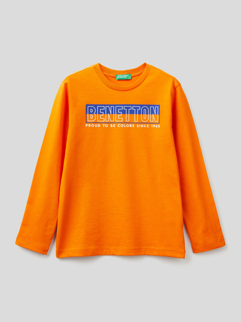 Long sleeve organic cotton t-shirt image number 1
