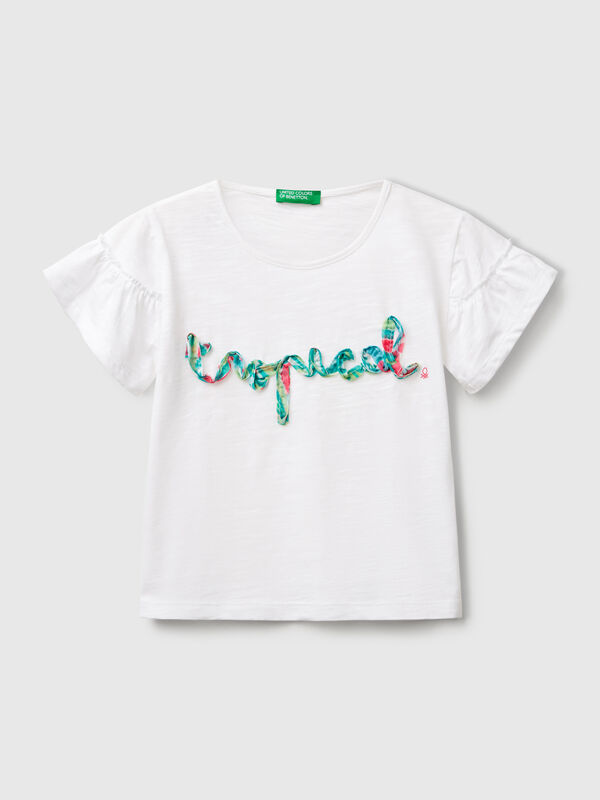 T-shirt with applique Junior Girl