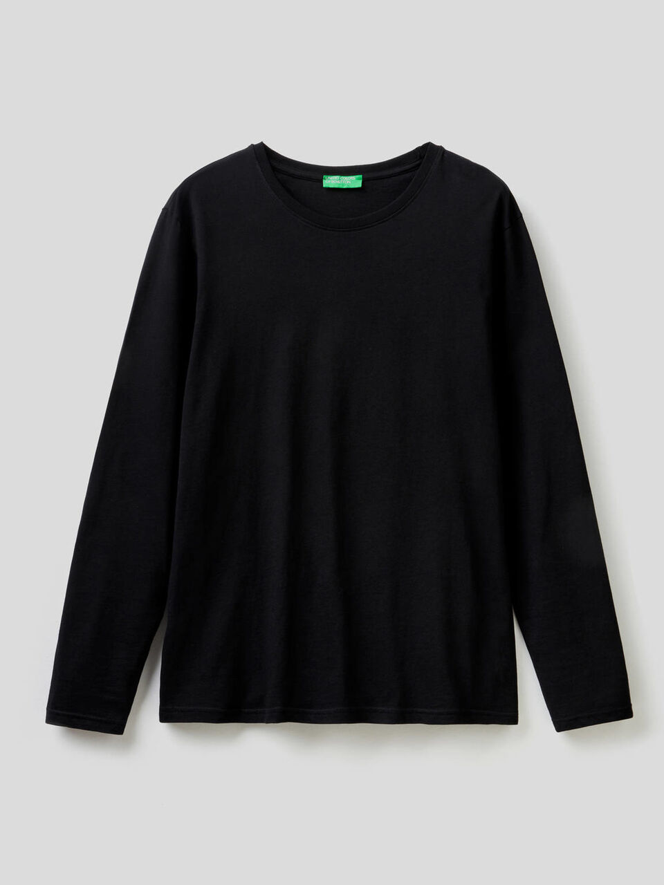Long sleeve pure cotton t-shirt image number null