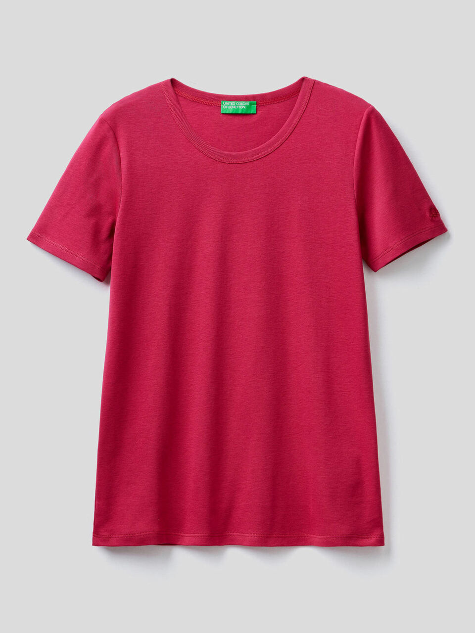 Long fiber cotton t-shirt image number 1