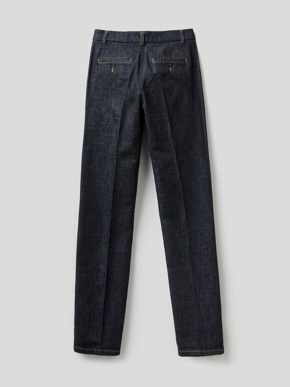 Stretch denim chinos image number null