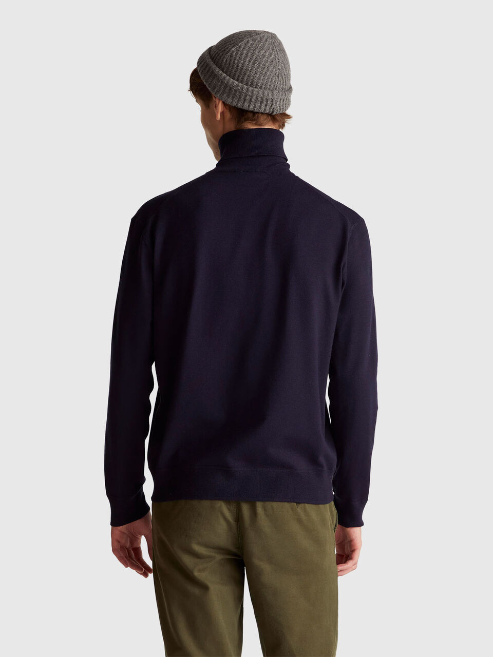 TURTLE NECK SWEATER Men image number null
