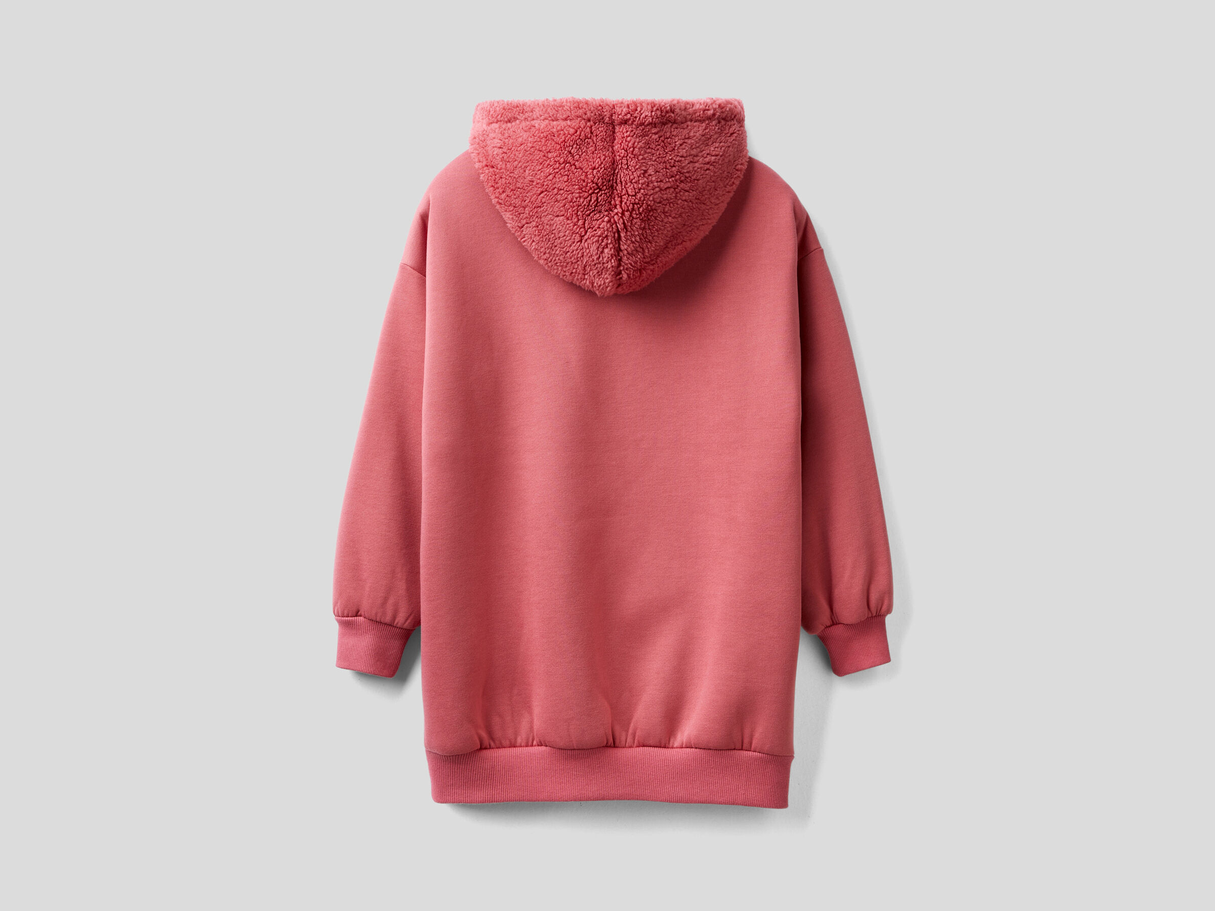 Maxi hoodie with fur image number 2