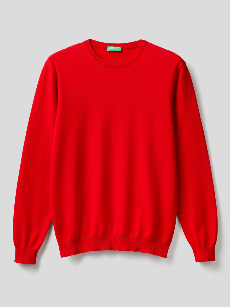 100% cotton crew neck sweater image number null