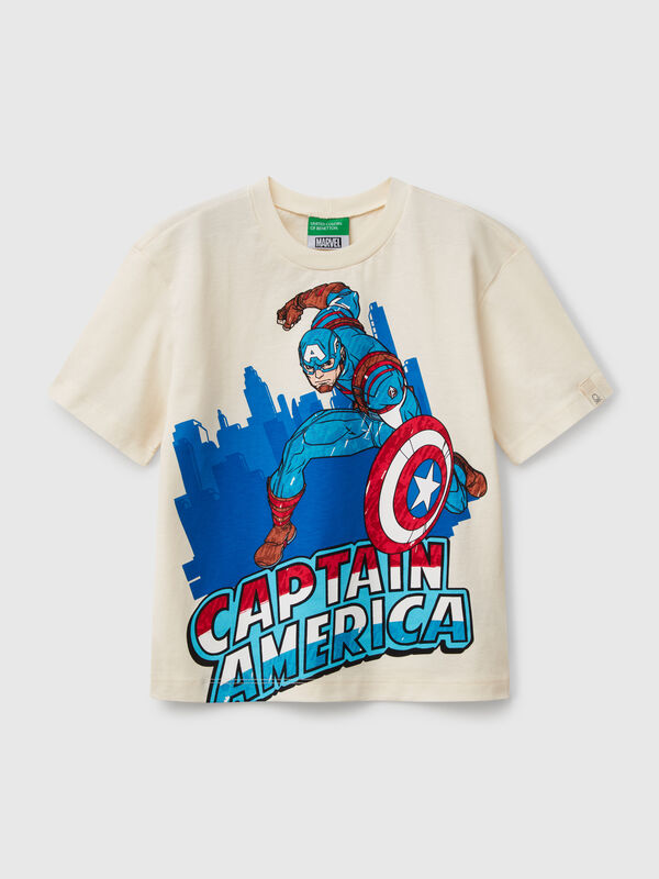Captain America ©Marvel t-shirt in cotton Junior Boy