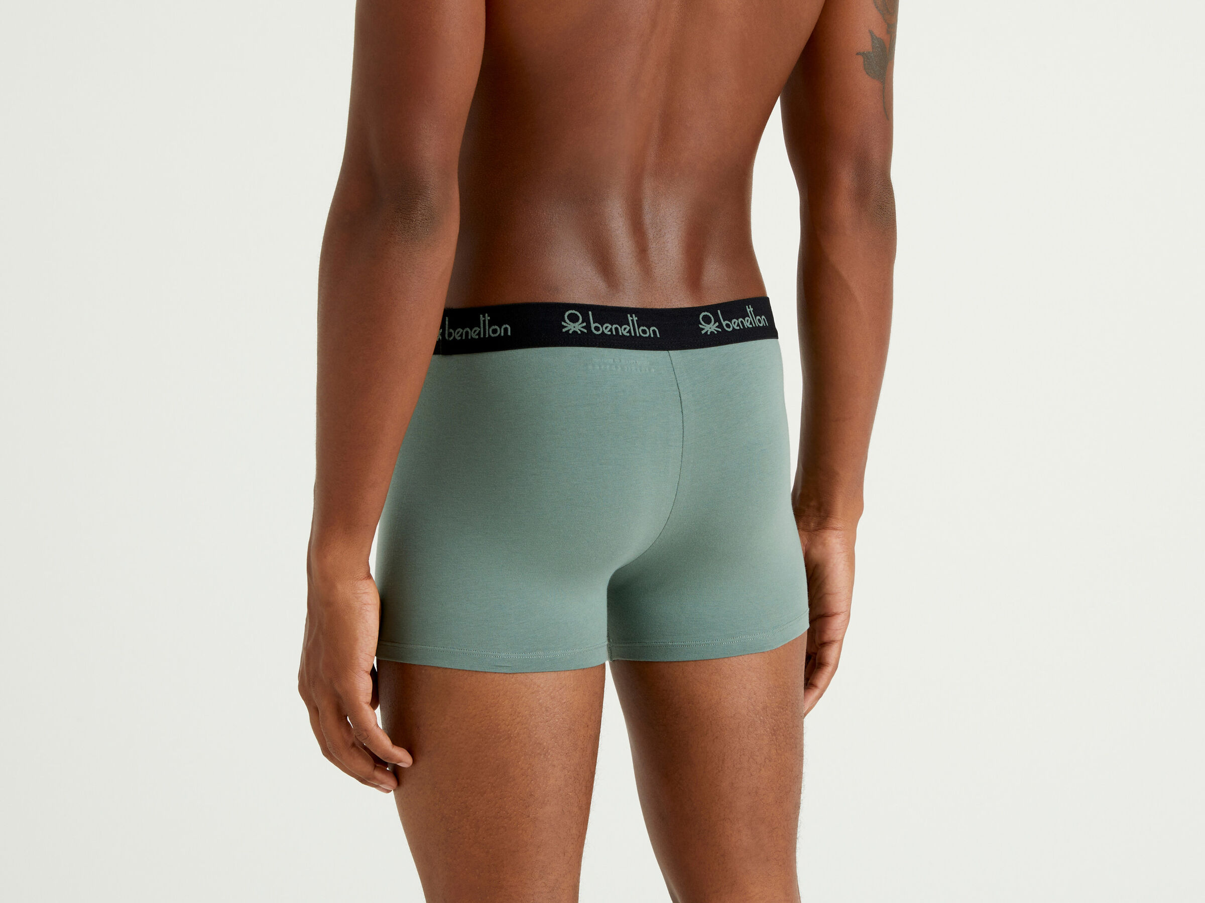 Boxers in stretch organic cotton image number 2