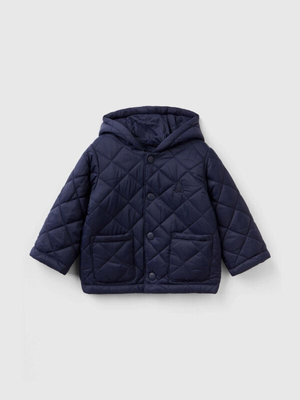 Quilted jacket with hood New Born (0-18 months)