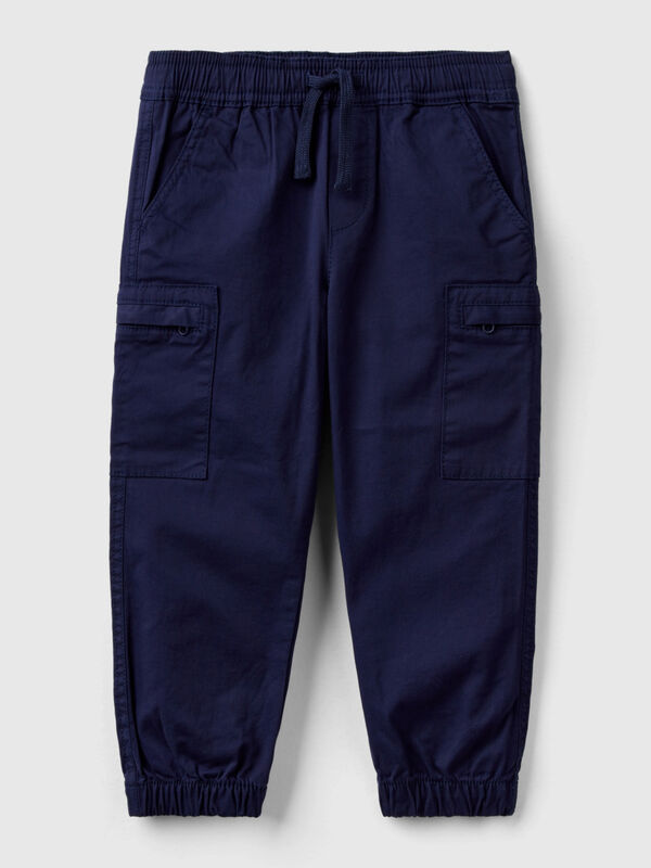 Cargo trousers with drawstring Junior Boy