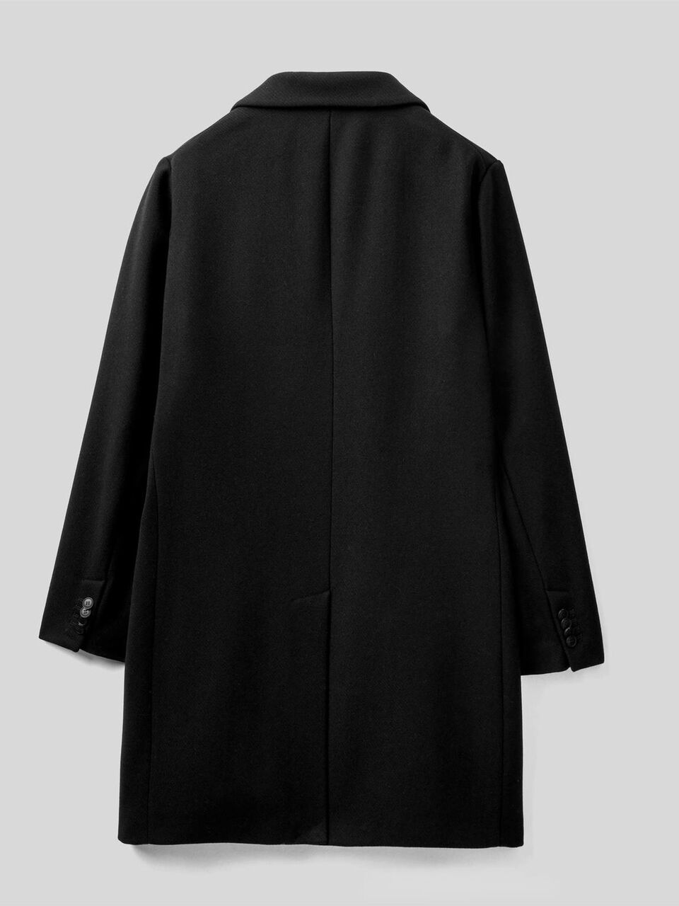 Formal coat in wool blend image number 2