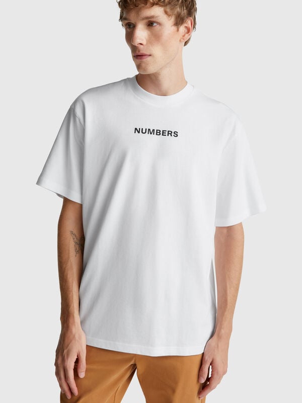 Oversized fit t-shirt with print Men
