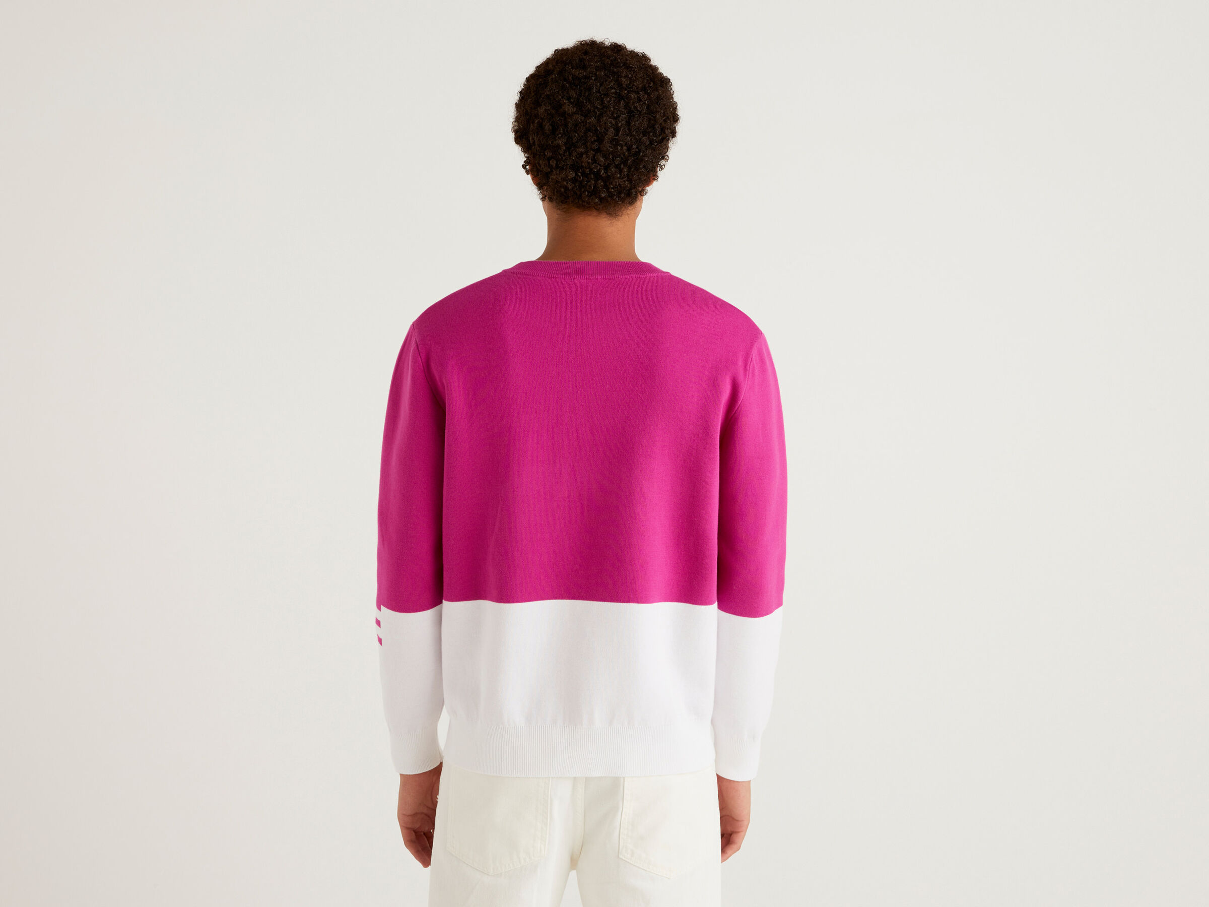 BenettonxPantone™ color block sweater image number 2