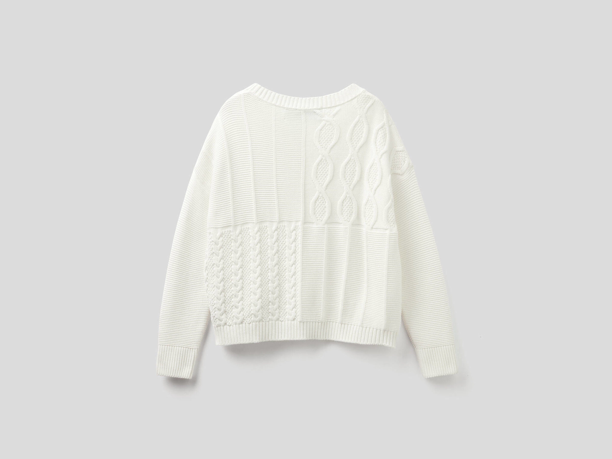 White sweater cotton