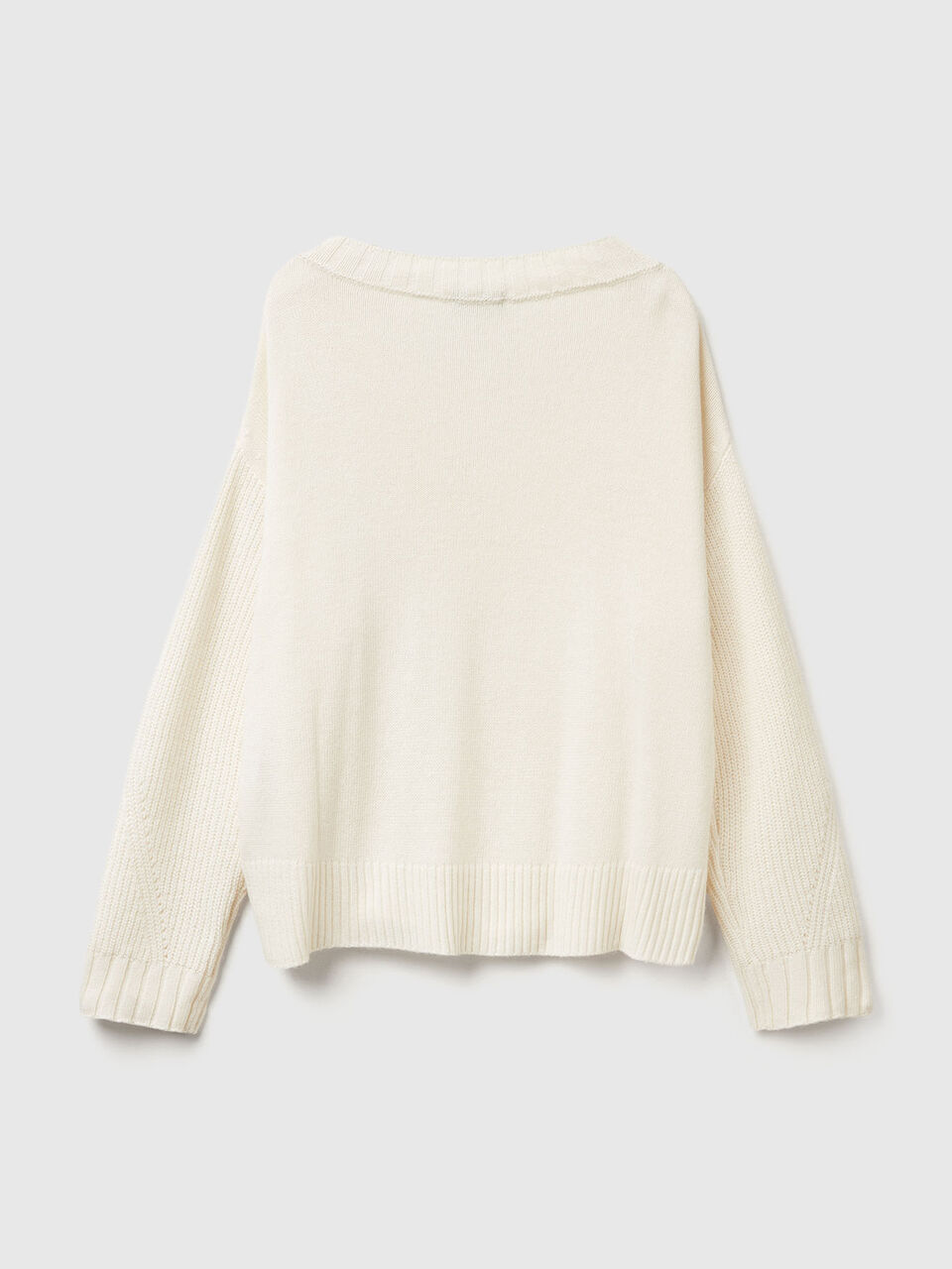 V NECK SWEATER L/S Women image number null