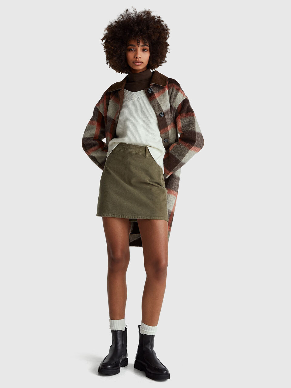 V NECK SWEATER L/S Women image number null