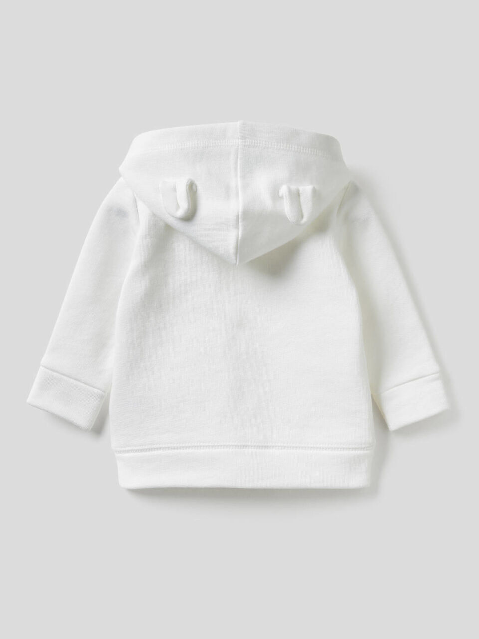 Sweatshirt with hood in organic cotton image number null