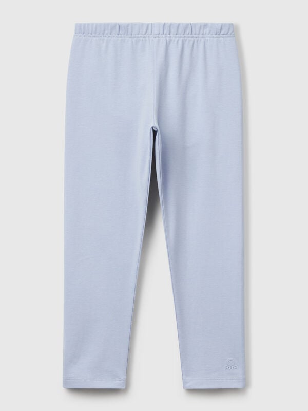 Stretch cotton leggings Junior Girl