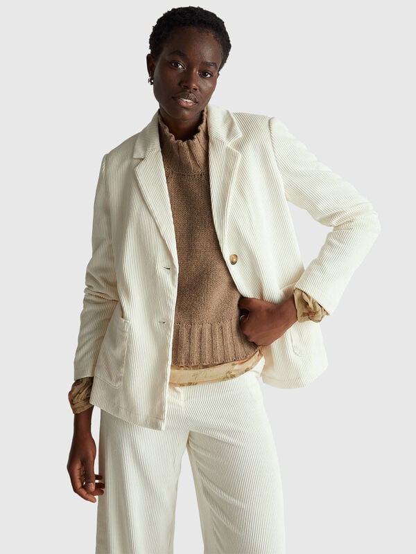 Corduroy blazer Women