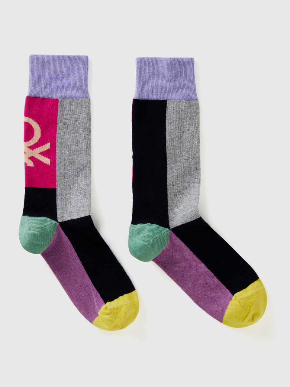 Sock set in organic stretch cotton blend