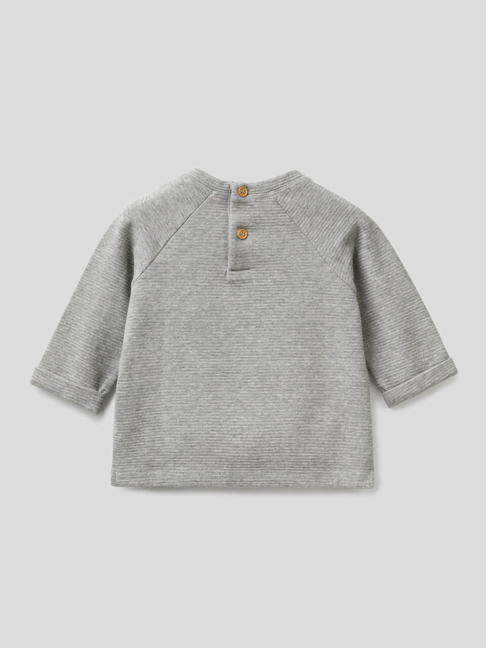 Sweatshirt in stretch organic cotton image number 2