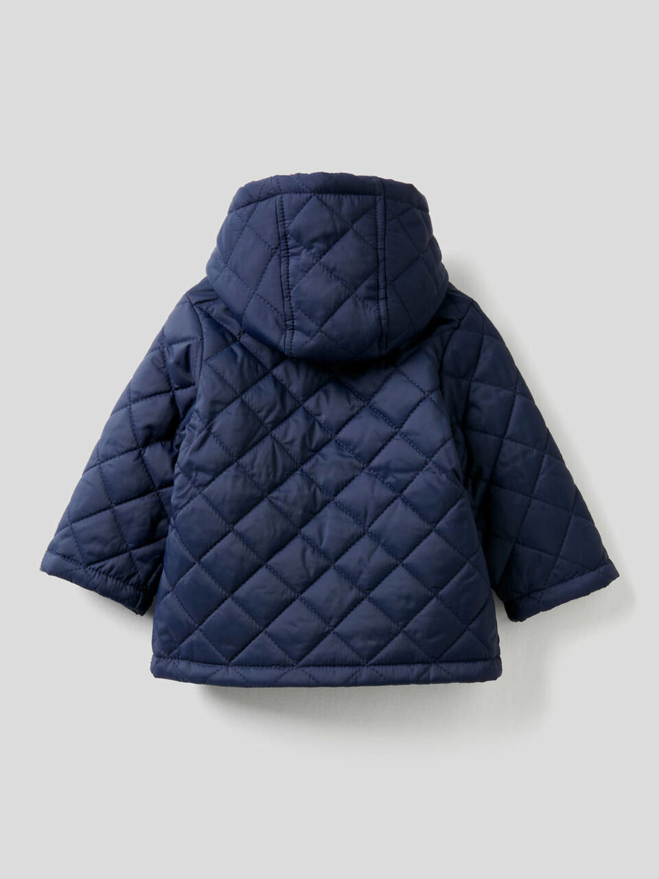 Quilted jacket with hood image number null