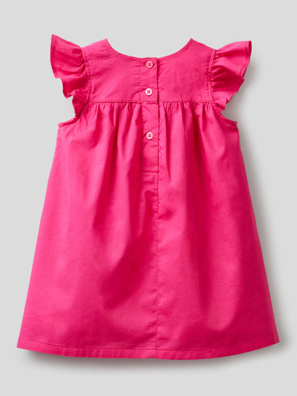 Wide dress in 100% cotton image number null