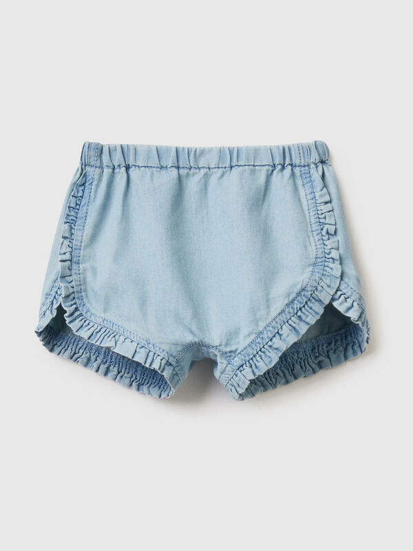 Shorts with rouches New Born (0-18 months)