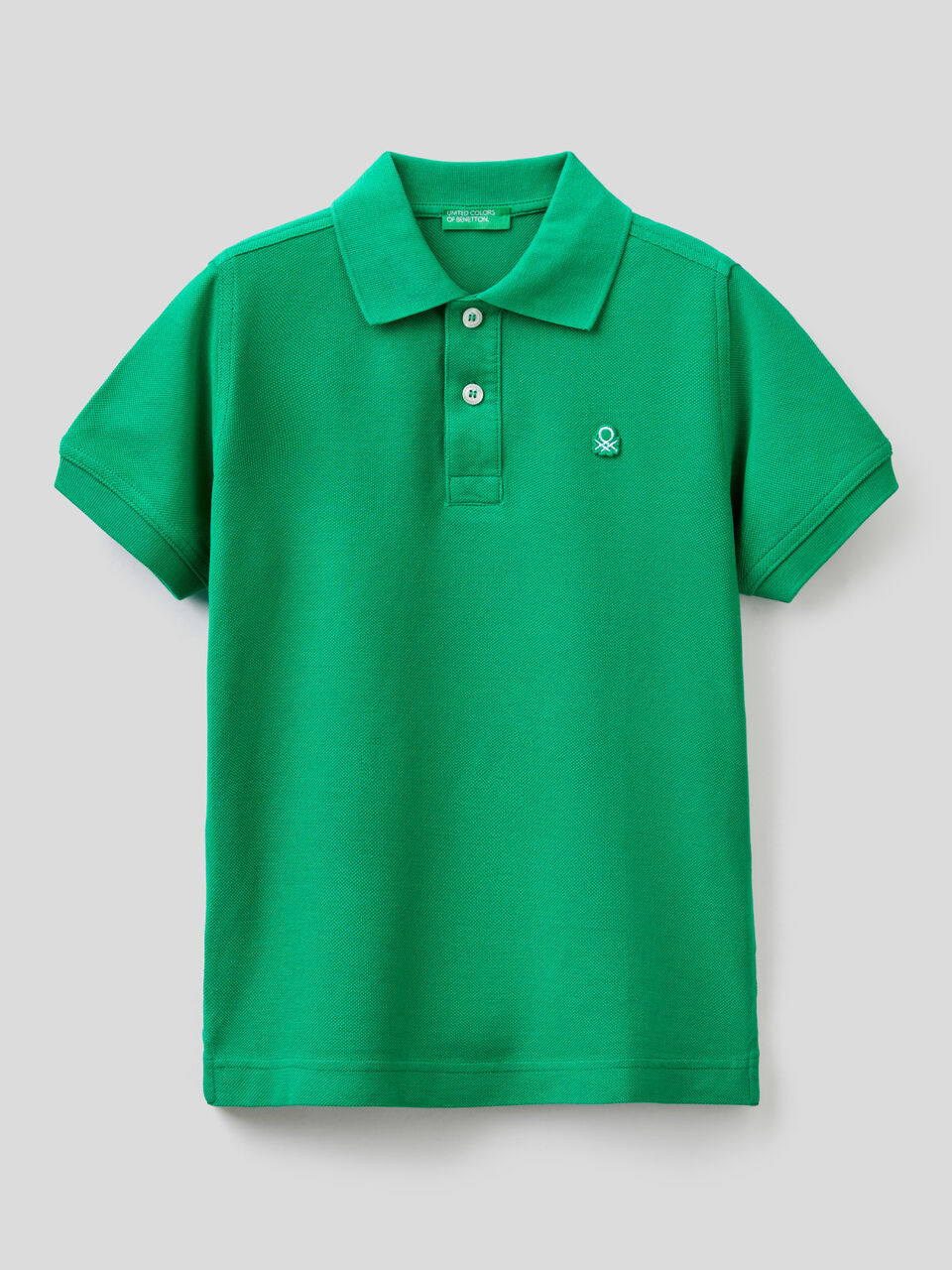 Polo in organic cotton image number 1