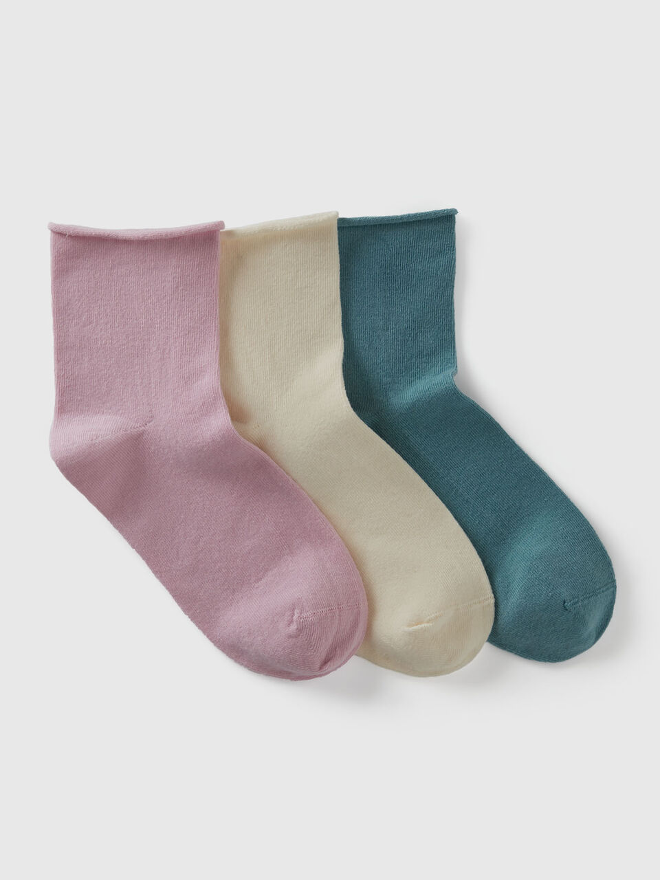 KNITTED SOCKS 3 PAIR Women image number null