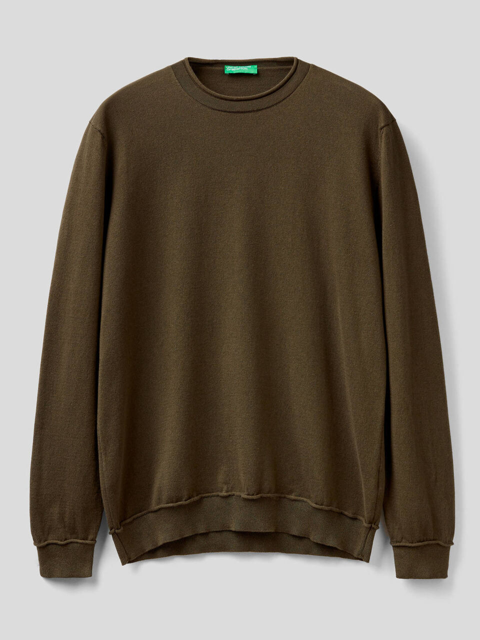 Sweater in warm 100% cotton image number 1