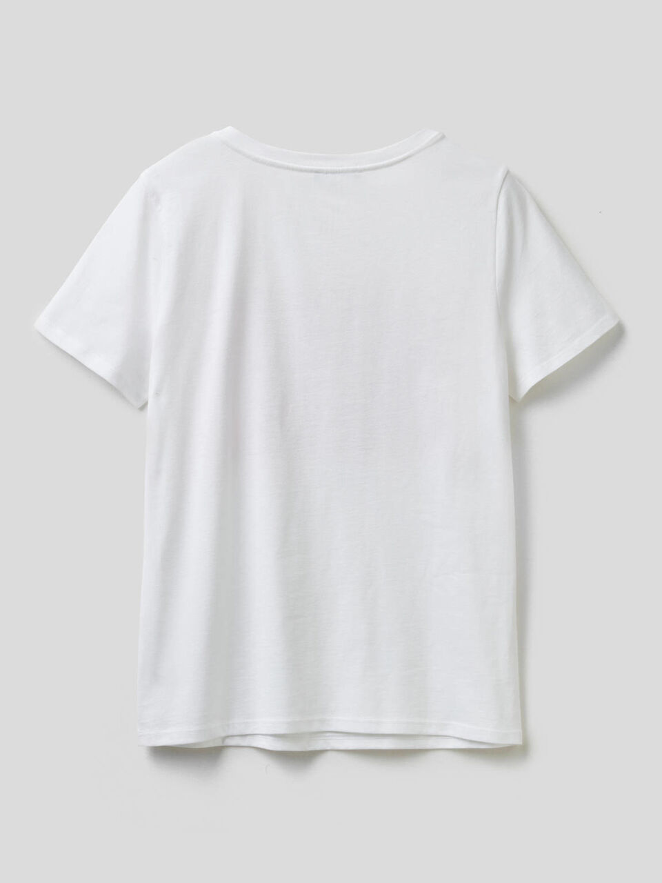 T-shirt with print in 100% organic cotton image number 2