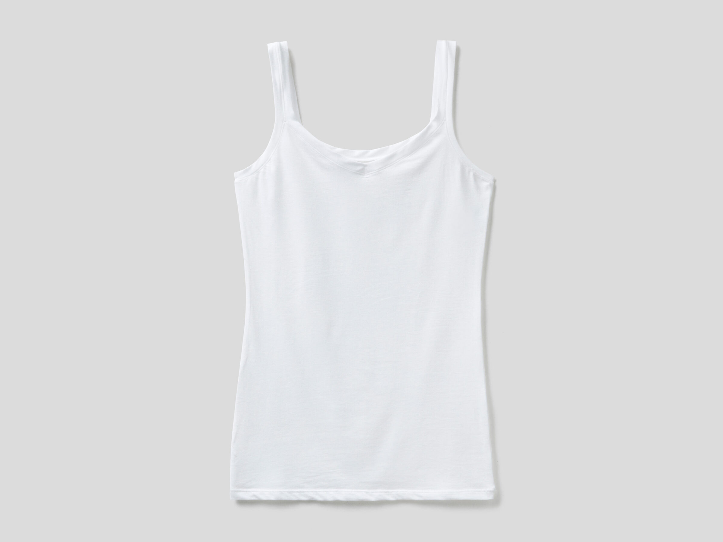 Tank top in super stretch organic cotton image number 3