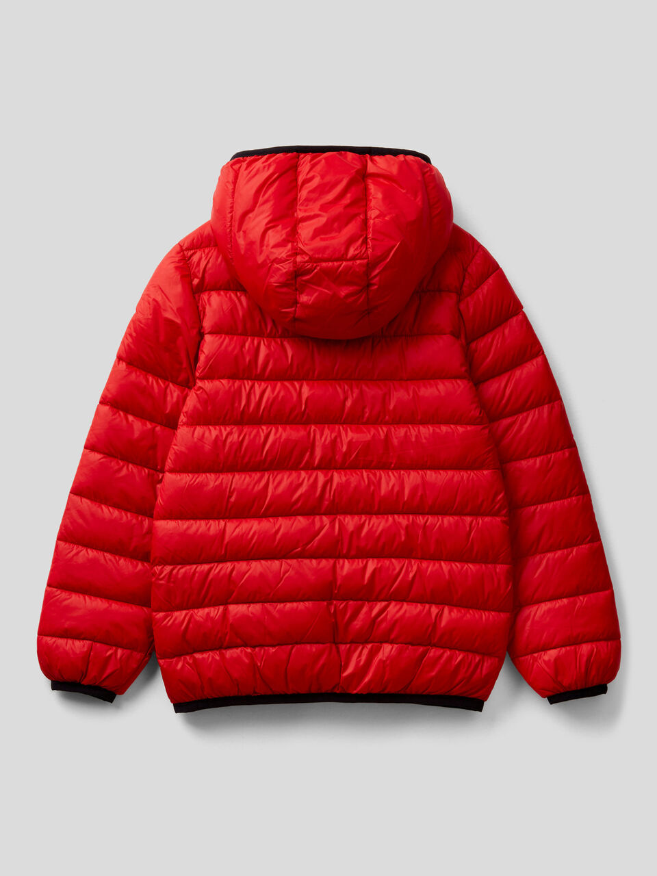 Puffer jacket with hood image number 2